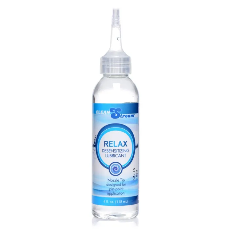 Clean Stream Sensation Play, Tools & Accessories>Relax Desensitizing Lubricant with Nozzle Tip