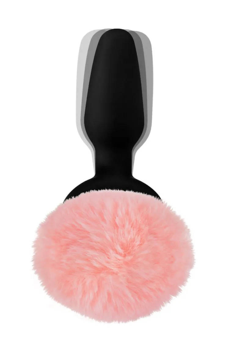 Tailz Sensation Play, Tools & Accessories | Butt Plug Tails>Remote Control Vibrating Pink Bunny Tail Anal Plug