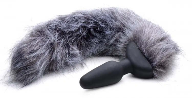 Tailz Sensation Play, Tools & Accessories | Vibrating Butt Plugs>Remote Control Vibrating Fox Tail Anal Plug