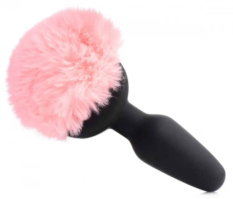 Tailz Sensation Play, Tools & Accessories | Butt Plug Tails>Remote Control Vibrating Pink Bunny Tail Anal Plug