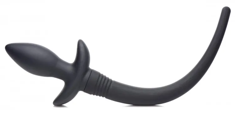 Tailz Butt Plug Tails | Vibrating Butt Plugs>Remote Control Wagging and Vibrating Puppy Tail Anal Plug
