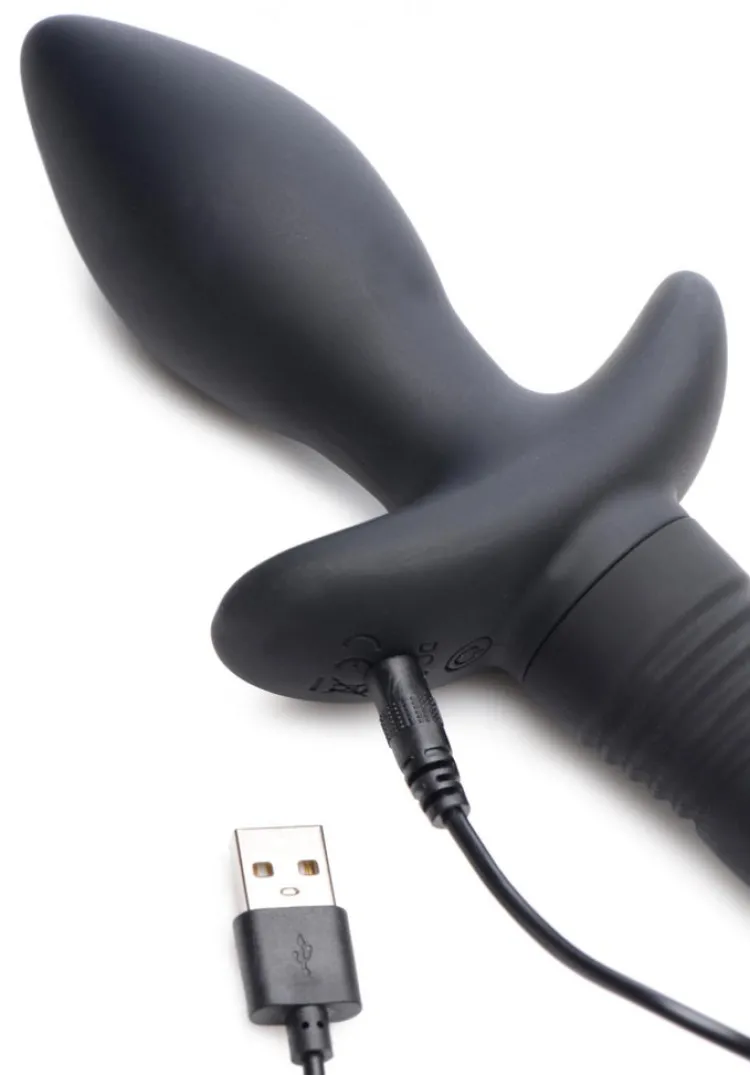 Tailz Butt Plug Tails | Vibrating Butt Plugs>Remote Control Wagging and Vibrating Puppy Tail Anal Plug