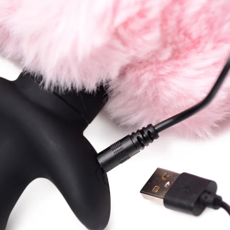 Tailz Sensation Play, Tools & Accessories | Butt Plug Tails>Remote Control Wagging Bunny Tail Anal Plug