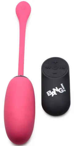 Bang Bullet & Egg Vibrators | App Controlled & Remote Vibrators>Remote Control 28X Silicone Plush Egg