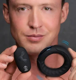 Trinity Vibes Penis Rings | Cock Ring Vibrators>Remote Control 7X Silicone Cock Ring