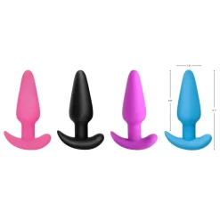 Bang Travel Essentials | Butt Plugs>Remote Control 21X Vibrating Silicone Butt Plug