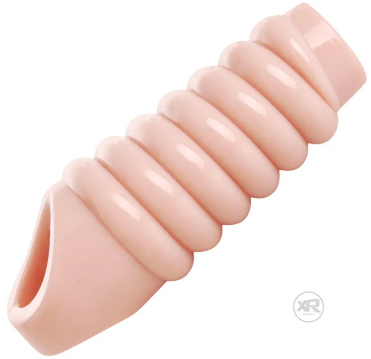Size Matters Penis Extenders & Sleeves>Ribbed Enhancer Sheath