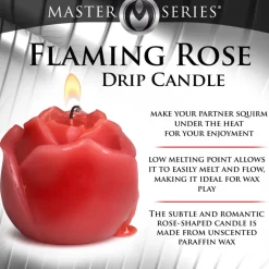 Master Series Sensation Play, Tools & Accessories>Rose Drip Candle