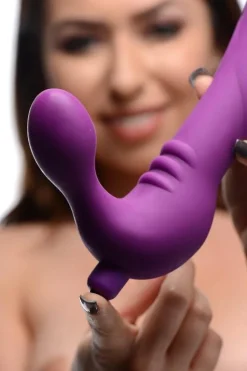 Strap U Anal Pegging Toys | Vibrating Dildos>Royal Revolver Vibrating Strapless Silicone Strap On Dildo