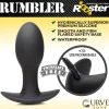 Curve Toys Vibrating Butt Plugs | Butt Plugs>Rumbler Vibrating Silicone Butt Plug