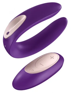 Satisfyer App Controlled & Remote Vibrators | Insertable & Realistic Dildo Vibrators>Double Plus Remote Partner Vibrator
