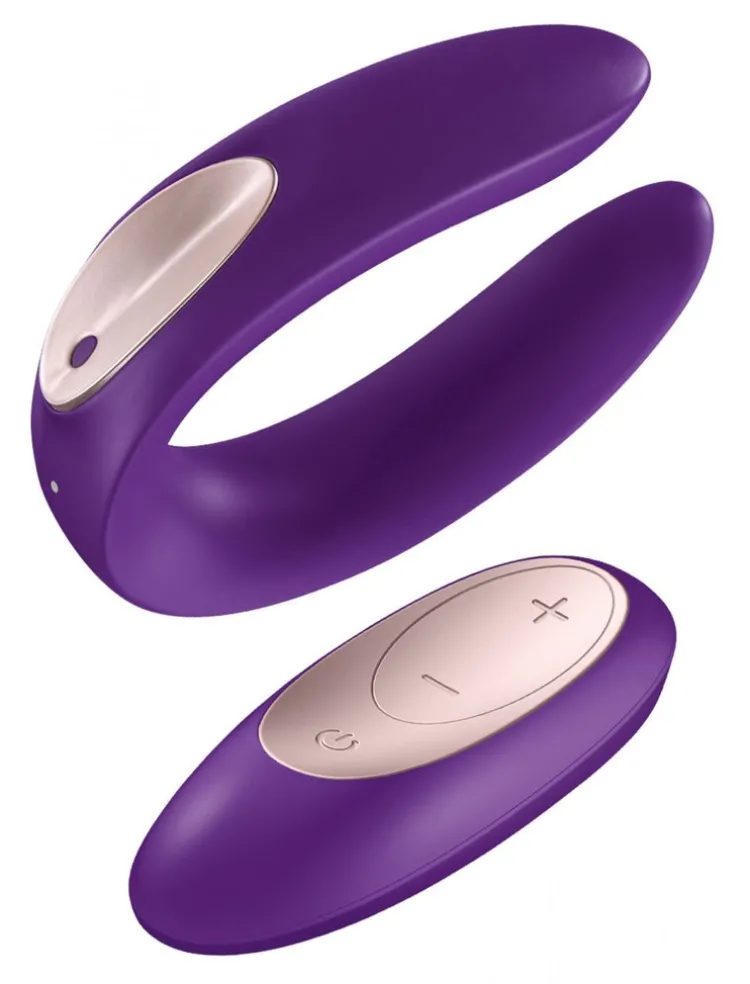 Satisfyer App Controlled & Remote Vibrators | Insertable & Realistic Dildo Vibrators>Double Plus Remote Partner Vibrator