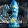 Creature Cocks Silicone Dildos | Vibrating Dildos>Sea Stallion Vibrating Silicone Dildo with Remote