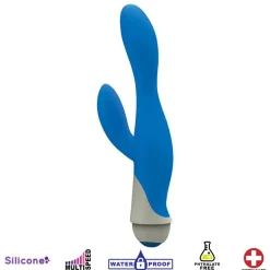 Curve Toys Rabbit & Dual Stimulation Vibrators | Silicone Vibrators>Serena 7 Speed Silicone Rabbit Vibe