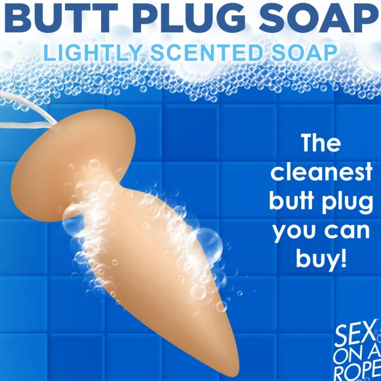 Sex On A Rope Games & Novelties>Butt Plug Soap