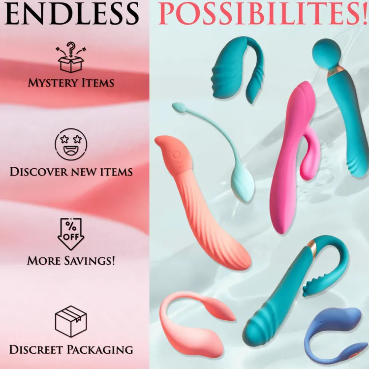 Healthy u0026 Active Sex Toy Kits & Collections | Vibrating Sex Toy Kits>Sex Toy Mystery Box