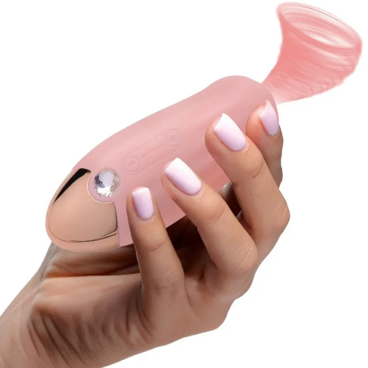 Inmi Silicone Vibrators | Unique Vibrators>Shegasm Tandem Teaser 10X Clitoral Stimulator with bonus Egg Vibe