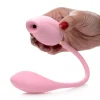 Inmi Luxury Toys | Bullet & Egg Vibrators>Shegasm 8X Tandem Plus Silicone Suction Clitoral Stimulator and Egg