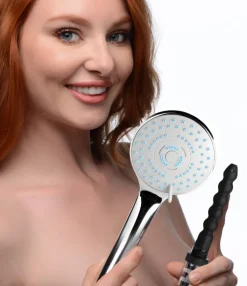 Clean Stream Anal Douches & Enemas>Shower Head with Silicone Nozzle