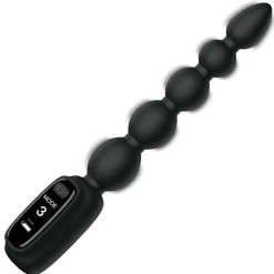 Bang Insertable & Realistic Dildo Vibrators | Anal Vibrators>Silicone Anal Beads with Digital Display