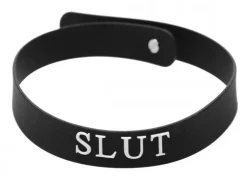 Master Series Leashes & Collars>Silicone BDSM Collars
