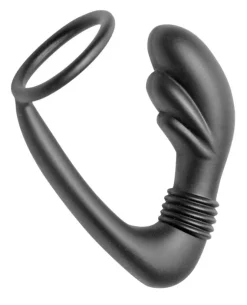 Master Series Prostate Massagers | Penis Rings>Silicone Prostate Massager and Cock Ring