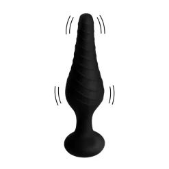 Under Control Vibrating Butt Plugs | Butt Plugs>Silicone Vibrating Anal Plug With Remote Control