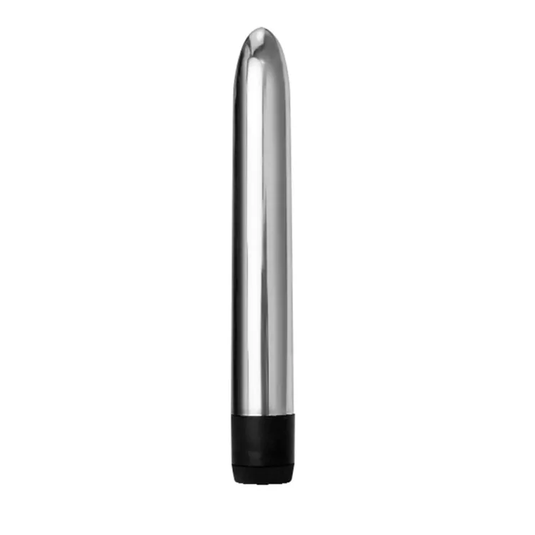 Trinity Vibes Bullet & Egg Vibrators | Classic Vibrators>Silver Slim Vibe
