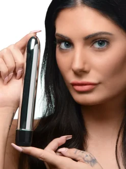 Trinity Vibes Bullet & Egg Vibrators | Classic Vibrators>Silver Slim Vibe