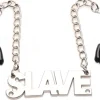 Master Series Nipple Clamps & Stimulators>Slave Chain Nipple Clamps