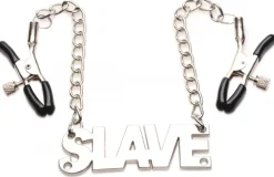 Master Series Nipple Clamps & Stimulators>Slave Chain Nipple Clamps