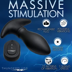 Thunderplugs Vibrating Butt Plugs | App Controlled & Remote Vibrators><noscript><img width=