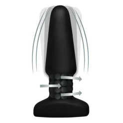 Rimmers Luxury Toys | Vibrating Butt Plugs>Slim Model R 2.0 Smooth Rimming Plug with Remote