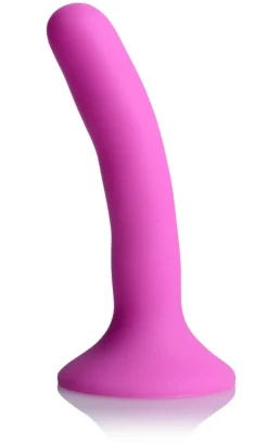 Strap U Anal Pegging Toys | Silicone Dildos>Small Pink Silicone Strap-On Dildo