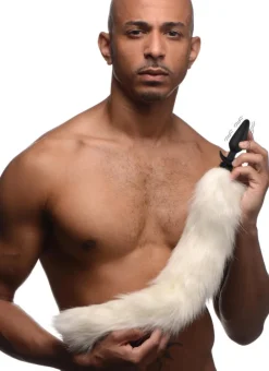 Tailz Sensation Play, Tools & Accessories | Unique Anal Toys>Small Vibrating Anal Plug with Interchangeable Fox Tail