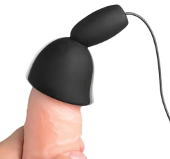 Trinity Vibes Unique Vibrators | Vibrating Strokers>10 Speed Silicone Penis Head Teaser