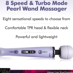 Wand Essentials Wand Massagers | Adult Massage>8-Speed Turbo Wand Massager