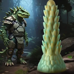 Creature Cocks Silicone Dildos>Spiky Reptile Silicone Dildo