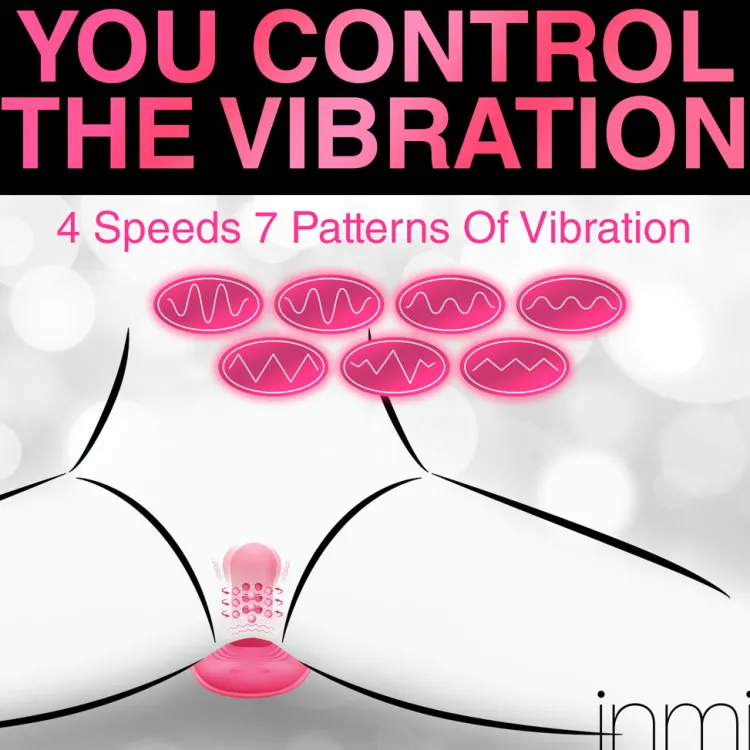 Inmi Silicone Vibrators | Unique Vibrators>Spin n' Grind Rotating and Vibrating Silicone Sex Grinder