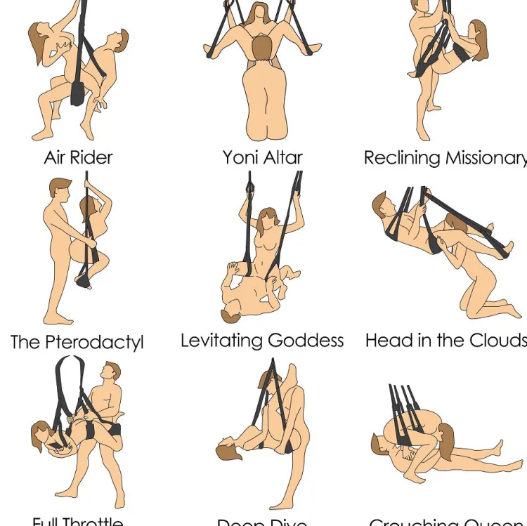 Trinity Vibes Luxury Toys | Sex Furniture, Swings, & More>360 Spinning Sex Swing