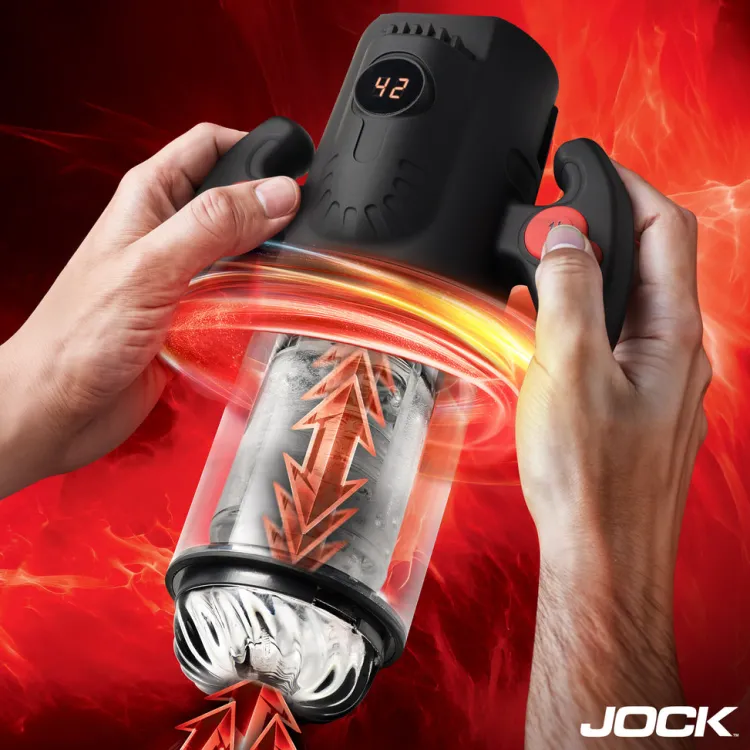 Jock Automatic & Hands-Free Masturbators>Spinning, Thrusting, & Sucking Masturbator