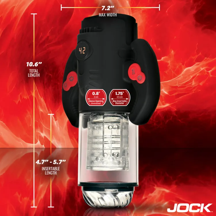 Jock Automatic & Hands-Free Masturbators>Spinning, Thrusting, & Sucking Masturbator