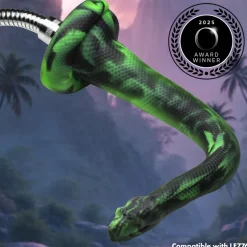 Creature Cocks Anal Douches & Enemas>Spitting Serpent Silicone Enema Snake