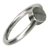 Kink Industries Cock & Ball Devices | Penis Rings>Steel Glans Ring with Pressure Point