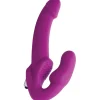 Strap U Strapless Strap On Dildos | Strap-On Harnesses & Dildos>Vibrating Strapless Silicone Strap-on Dildo