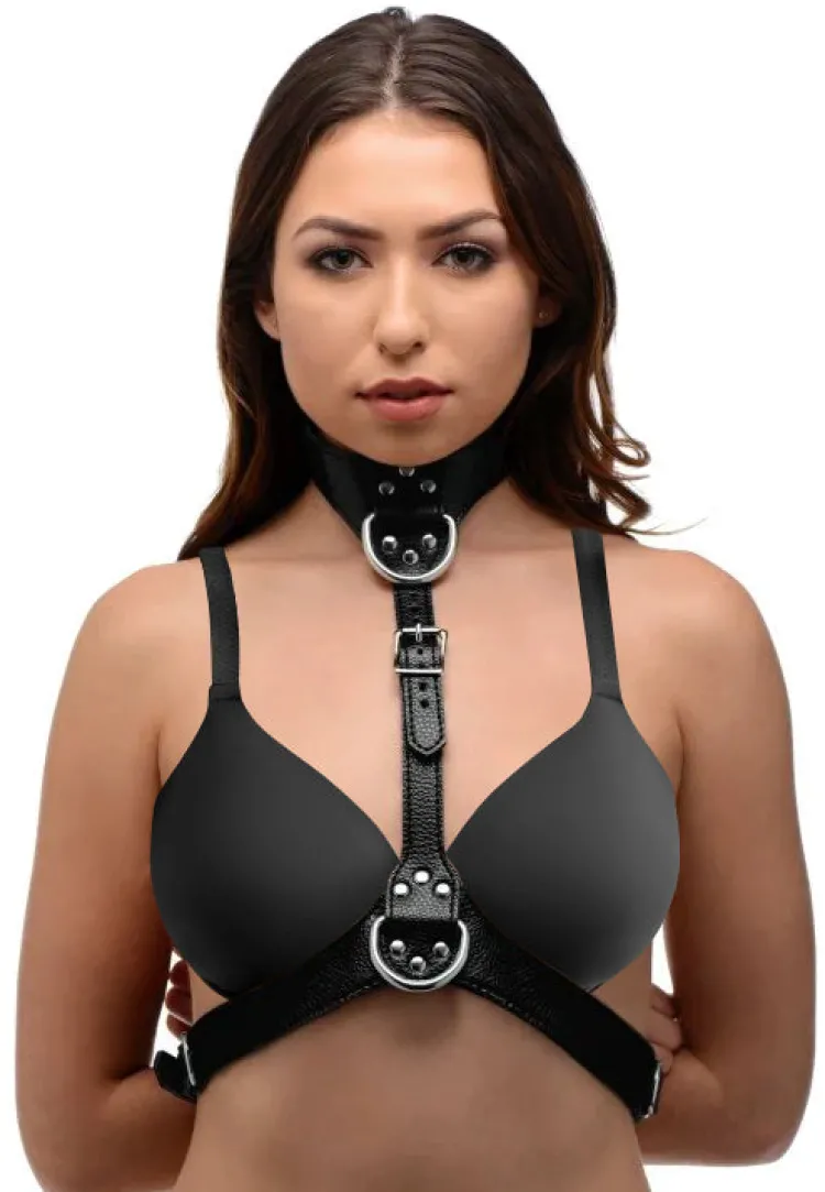 STRICT Vibrating Panties & Lingerie | Masks & Dress-Up Accessories>Female Chest Harness