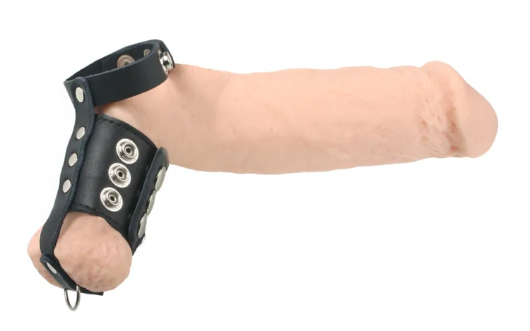 Strict Leather Cock & Ball Devices | Penis Rings>Ball Stretcher Harness