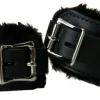 Strict Leather Sensation Play, Tools & Accessories | Wrist & Ankle Cuffs>Premium Fur-Lined Locking Cuffs