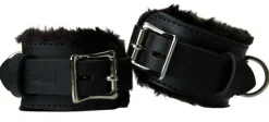 Strict Leather Sensation Play, Tools & Accessories | Wrist & Ankle Cuffs>Premium Fur-Lined Locking Cuffs