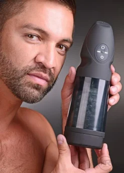LoveBotz Luxury Toys | Automatic & Hands-Free Masturbators>Strobe Rechargeable Stroker